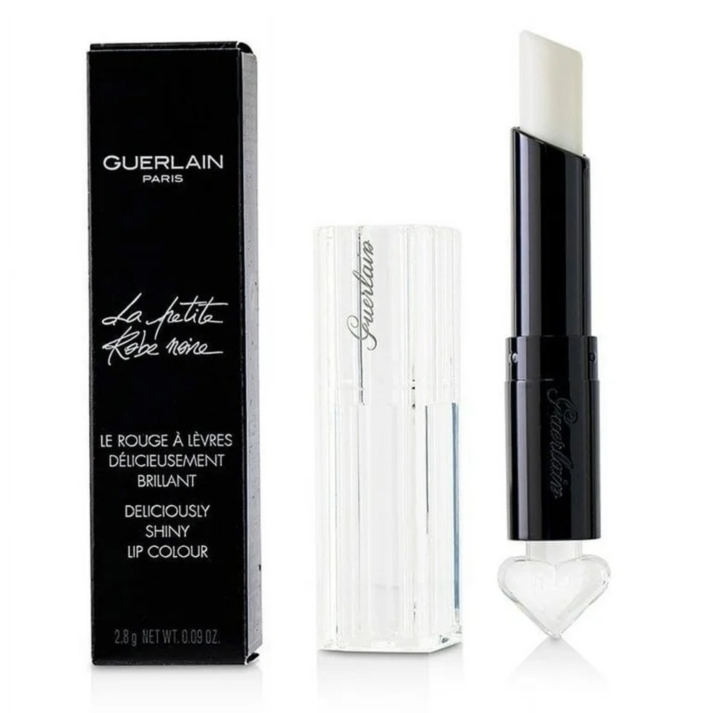 NIB Guerlain La Petite Robe Noire Deliciously Shiny Lip Colour 005 Lip Strobing